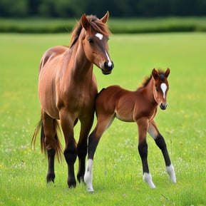 horse stud foal