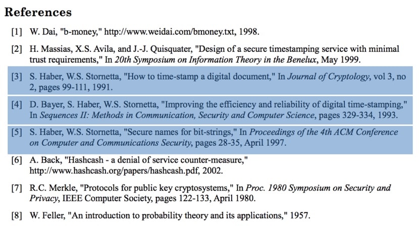 Hybrid Blockchain references